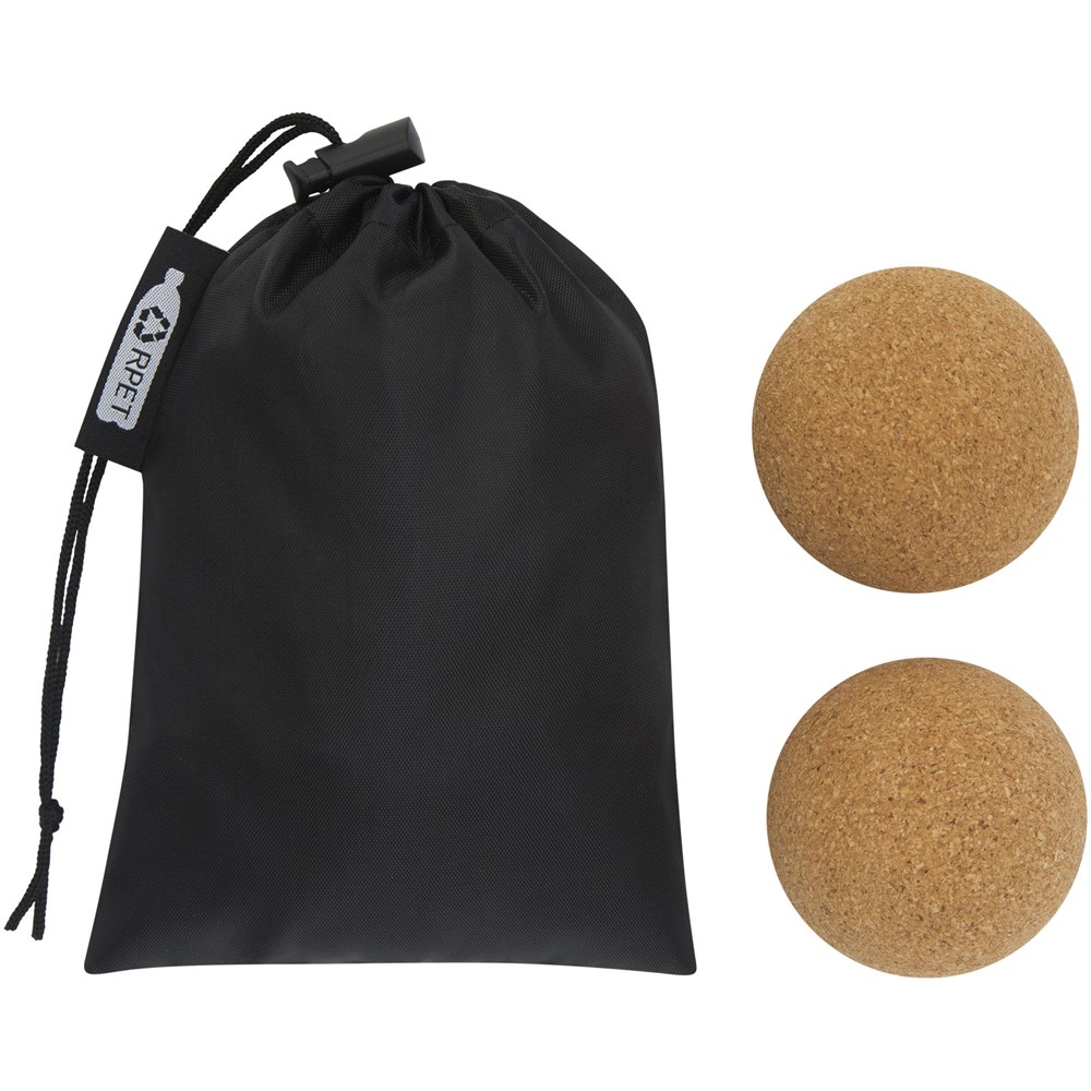 Trikona kurken yoga bal - set van 2