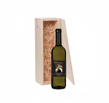 Wijncadeau met schuifdeksel Dolce Romagna zoet 1x75CL