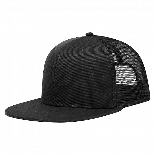 Trucker cap hoog profiel flat peak - retail (17053)