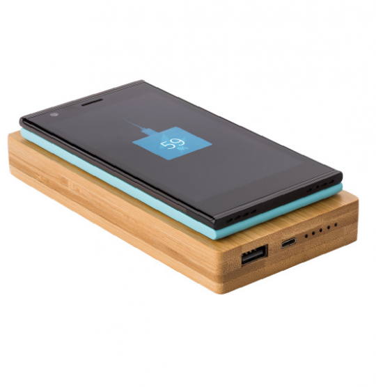 Bamboe powerbank (9148) 