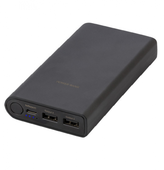 PC en ABS powerbank met een capaciteit van 7500 mAh (431978)