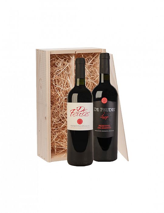 Wijncadeau De Feudis Primitivo 2x75CL