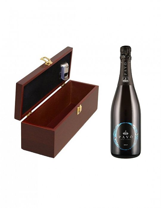 Wijncadeau Franciacorta Pavo brut DOCG luxe 1x75cl