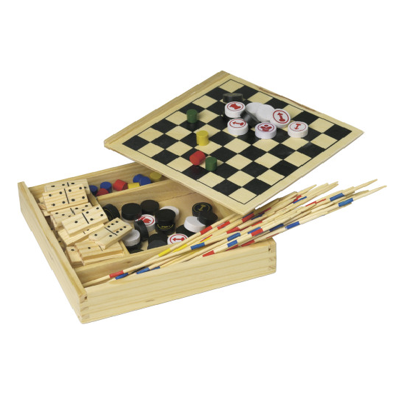 Houten 5-in-1 spellenset 6163.png